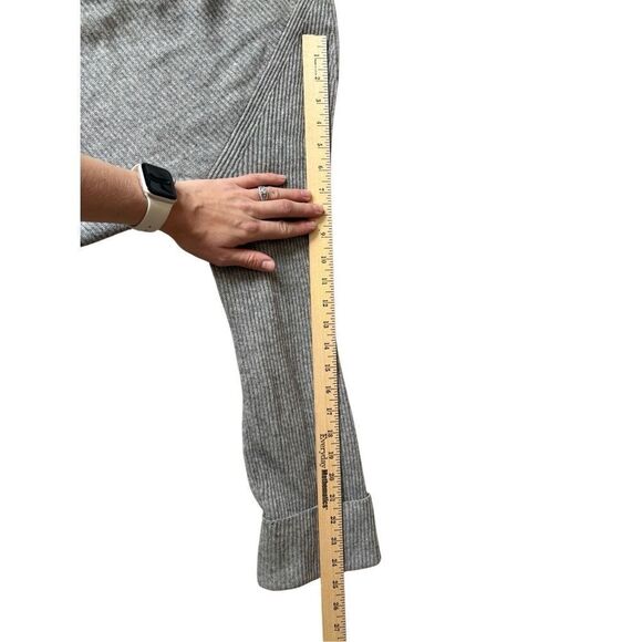 Vince Drape Wool Cashmere Open Front Gray Cardigan sz M retail $395 - Picture 10 of 12